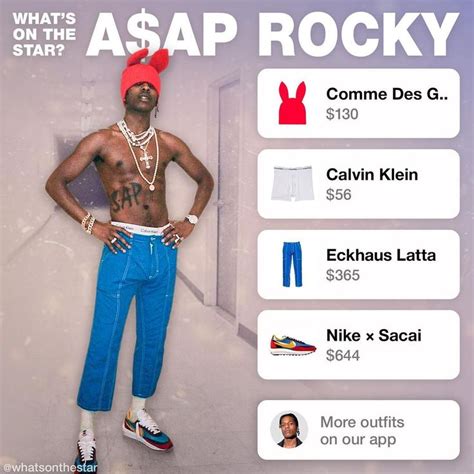 asap rocky bunny ears outfit